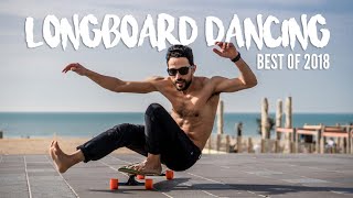 Longboard dancing BEST OF 2018 [upl. by Bronk]