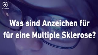 Was sind Anzeichen für Multiple Sklerose [upl. by Thorncombe]