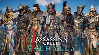 AC VALHALLA  ALL ARMOR SETS amp LOCATIONS FULL GUIDE  VANILLA  BASE GAME [upl. by Harv]