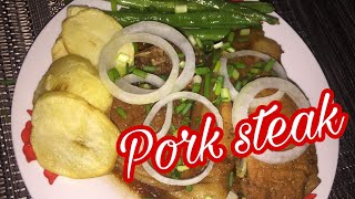 How to cook Pork steak [upl. by Arron]