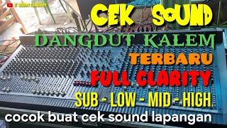 INSTRUMEN DANGDUT BASS GLERR TERBARU  COCOK BUAT CEK SOUND LAPANGAN [upl. by Domenic]