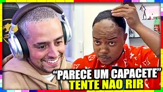 CORINGA REAGINDO A TENTE NÃO RIR by mkzin vídeos 18 😎 [upl. by Neelie]