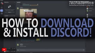 How To Download and Install Discord on Windows 10  11  Tutorial [upl. by Neryt]