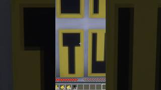 How to Make Latter quotUquot Banner Pattern in Minecraft  Quick Tutorial shorts [upl. by Nyledam311]