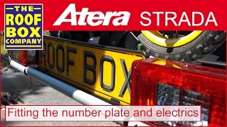 Atera STRADA  DL SPORT EBIKE amp EBIKE ML  How to fit the number plate amp electrics [upl. by Colyer]