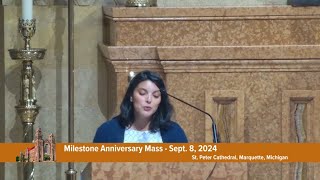 Milestone Anniversary Mass 2024 [upl. by Ebony]