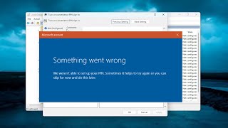 Error 0xd000a002 We Weren’t Able to Set Your PIN Solution [upl. by Fry]