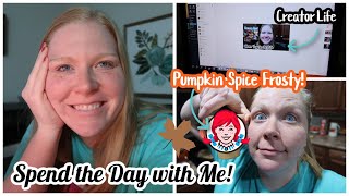 Back Pain  Thoughts on Big Brother  Trying the Pumpkin Spice Frosty  Daily Vlog [upl. by Enilekaj]