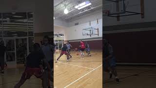 Pick amp Roll Hook Shot shorts basketball highlights offense pickandroll hookshot [upl. by Evania381]