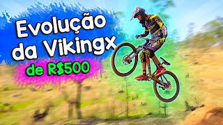 Evoluindo e fazendo DOWNHILL com a VIKINGX 🔥 [upl. by Ardnossac]