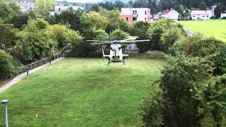 Police helicopter landing in front of our house [upl. by Stewart952]