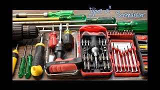 Types of Screwdrivers and their uses  DIY Tools [upl. by Liuka574]