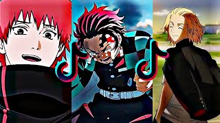 Anime edits  TikTok compilation part 1 [upl. by Adirem]