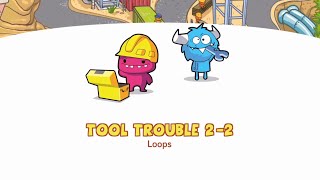 Puzzles Level 22  CodeSpark Academy learn Loops in Tool Trouble  Gameplay Tutorials [upl. by Jeralee]