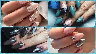 Top 20 idee per nail art su unghie a mandorla [upl. by Hillyer]