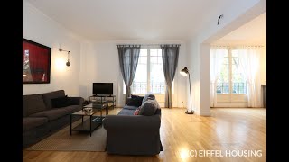 Rue dAuteuil  Paris 16  98 sqm  2BR  furnished [upl. by Adlanor]