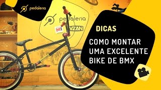 Como montar uma bike BMX para o seu filho usar até adulto Pedaleria [upl. by Aneekat379]