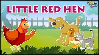 The Little Red Hen  Bedtime Story For Kids  Roving Genius [upl. by Pass781]