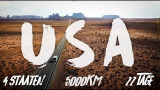 ROADTRIP DURCH DEN WESTEN DER USA [upl. by Eirffej361]