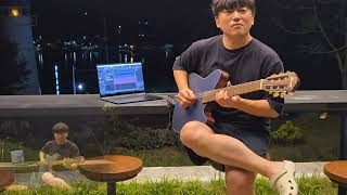 Yeosu Night Sea여수밤바다 guitar verIbanez FRH10N [upl. by Gwendolyn]