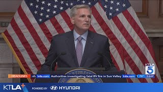 House makes history removes Kevin McCarthy as Speaker [upl. by Malti]