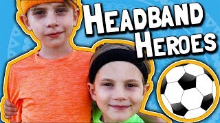 Headband Heroes  First Soccer Practice in Weeks March 27 2018 [upl. by Iccir]