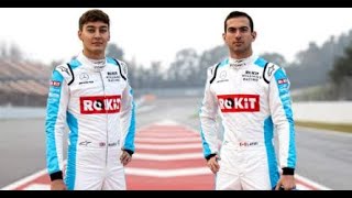 GEORGE RUSSEL AND NICHOLAS LATIFI RACE IN WILLIAMS CHALLENGE ESPORTS F1 2019 STREAM [upl. by Denae326]