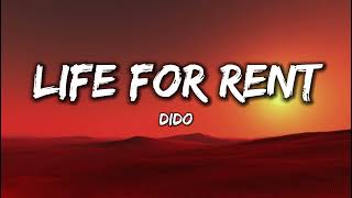 Dido  Life For Rent Lyrics [upl. by Imuya]