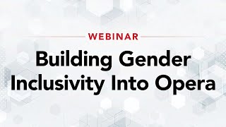 Building Gender Inclusivity Into Opera [upl. by Adal693]