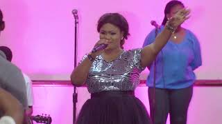 What a Powerful ministration by Obaapa Christy at Prayer Works [upl. by Anaiv]