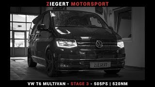 VW T6 Multivan Projekt  Stage 3  505PS 520NM  Ziegert Motorsport [upl. by Ramaj]