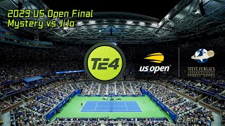 Tennis Elbow 4  2023 US Open Final Mystery vs JiJo Online [upl. by Ettebab]