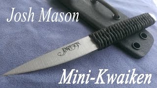 Josh Mason Mini Kwaiken  EDC Slicer [upl. by Kele]