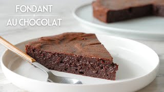 Le FONDANT AU CHOCOLAT  La recette facile du Meilleur Gâteau au Chocolat [upl. by Weaks]