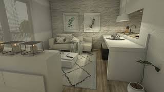 Livingdinning room decoration project CTetuan 2 from AkaInteriores [upl. by Anitsirc777]