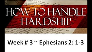 How To Handle Hardship Week Three [upl. by Devad]