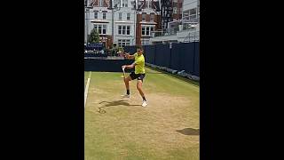 Tabilos Forehand Up Close atp tennis forehand [upl. by Geof]