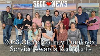 Otero County Employee Service Awards and Commissioners Meeting Nov 13 2023 [upl. by Bigelow61]