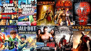 Top 15 Best PSP Games of All Time  Best PPSSPP Games [upl. by Lauretta639]