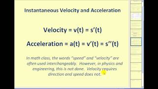 HigherOrder Derivatives Part 1 of 2 [upl. by Machos659]