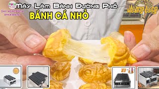 Máy Làm Bánh Cá Nhỏ Dễ Thương Đường Phố Hottrend 2023 [upl. by Sel336]