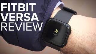 Fitbit Versa Watch Review  WHAT YOU NEED TO KNOW [upl. by Ahsym]