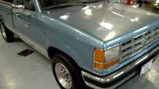 1991 ford ranger xlt start up test drive [upl. by Eugenides]