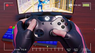 Fortnite Xbox Elite 2 Controller Handcam Gameplay  BEST PRO Paddle Binds 🎮 [upl. by Calia683]