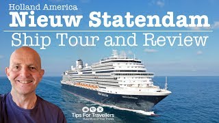 Holland America Nieuw Statendam Ship Tour And Review 6 Things You Need To Know [upl. by Dan332]