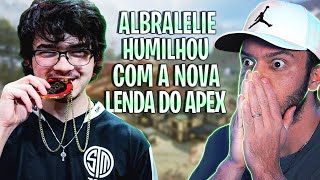 APEX REACT  A Sniper da VANTAGE já CANTOU na mão do ALBRALELIE [upl. by Ivie974]