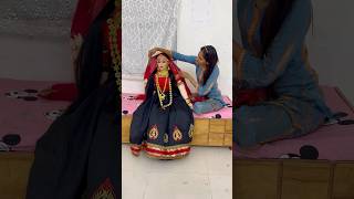 Khodiyar Mataji Decoration in Navratri navratrispecial rituals decoration [upl. by Anavi]