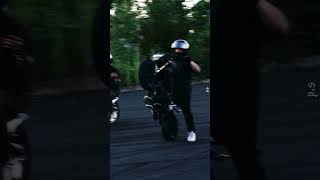 Another lot day for wheelie practice motorcycle hondagrom wheeliefactory [upl. by Goodkin]