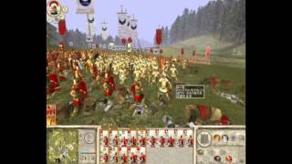 Rome Total War Historical Battle The Battle of Lake Trasimene  217 BC  HD [upl. by Mouldon451]