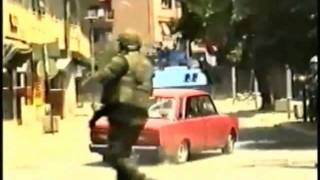 SERB MILITARY WITHDRAWS FROM KOSOVO PRIZREN 1999 [upl. by Nytsud9]